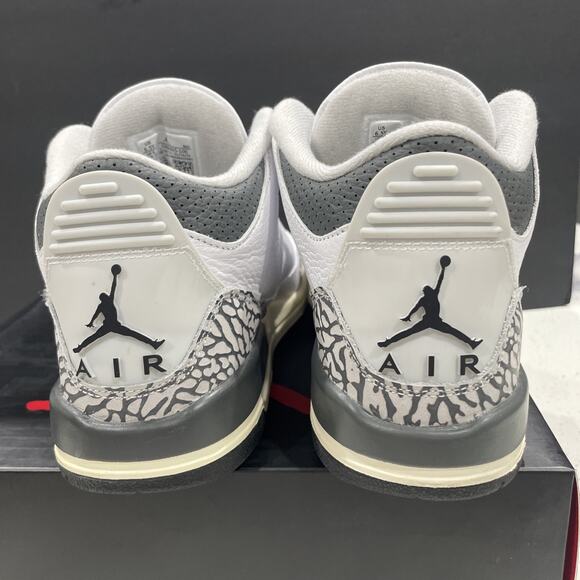 Jordan 3 Retro Hide N' Sneak Size 6.5Y /8W Black Elephant DX6665-100 - Picture 9 of 16